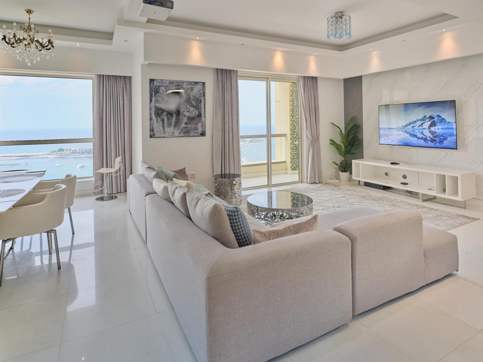 Jbr Beachfront Luxe Sea Facing Appartement *